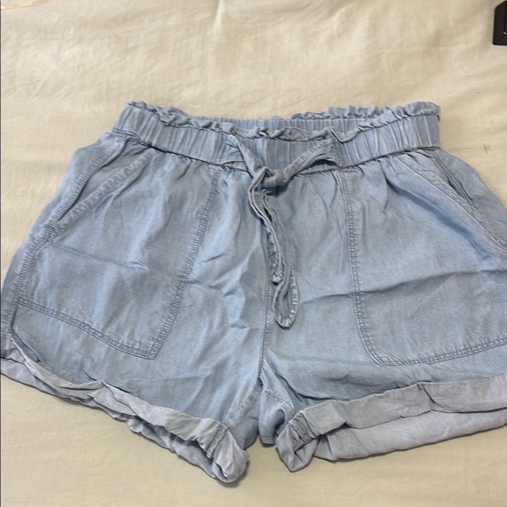 Light Blue Women's Shorts